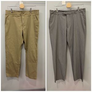 2 pairs of men’s pants. Like new!